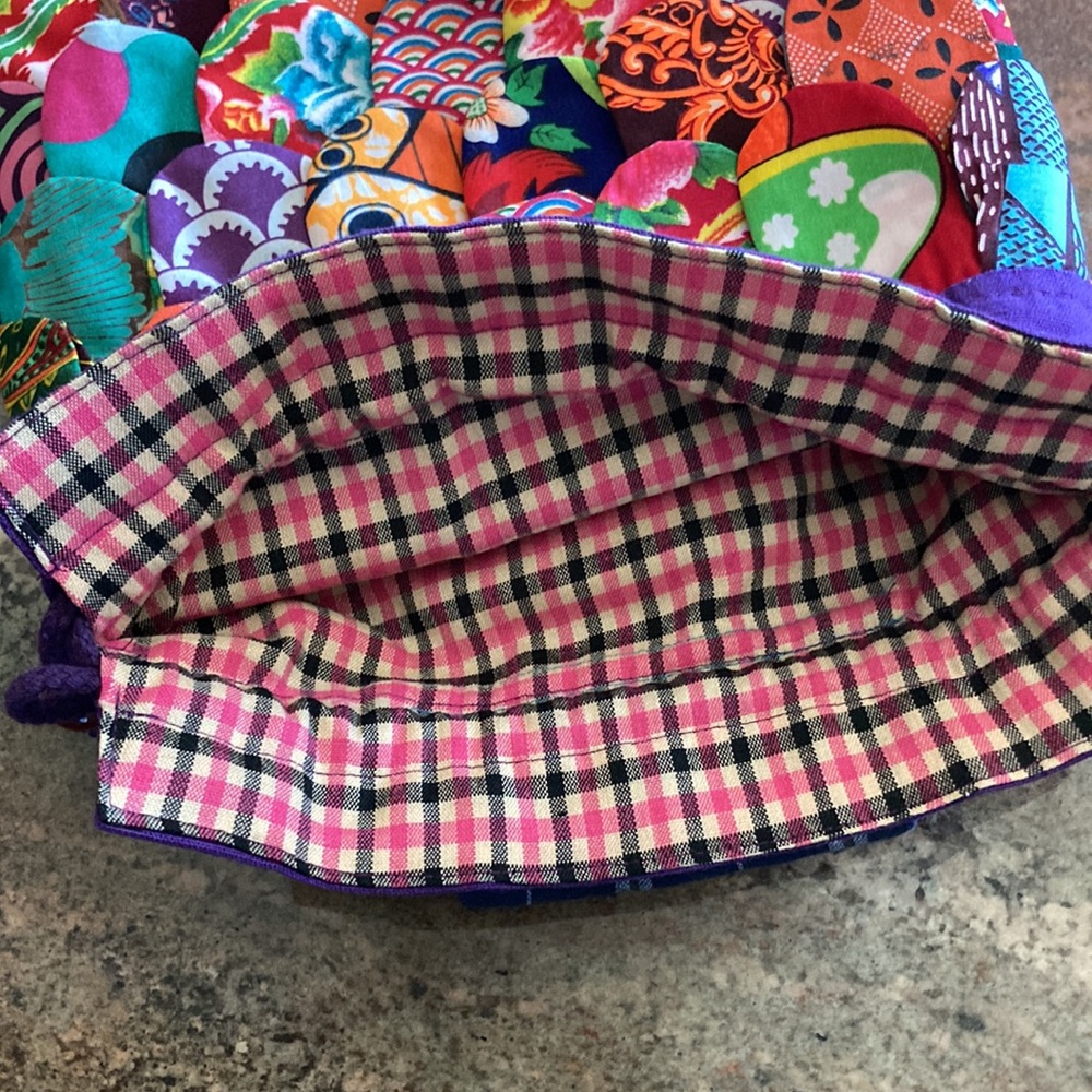 NWOT Handcrafted Drawstring Backpack - Picture 8 of 8